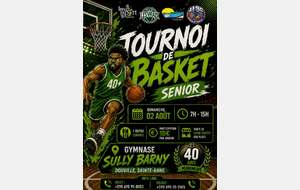 Tournoi de Basket Senior 40+